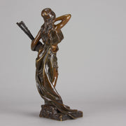 Villanis Antique Bronze Bohemienne - Villanis, Emmanuel –  Antique Bronze Statues -Hickmet Fine Arts