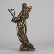 Villanis Antique Bronze Bohemienne - Villanis, Emmanuel –  Antique Bronze Statues -Hickmet Fine Arts