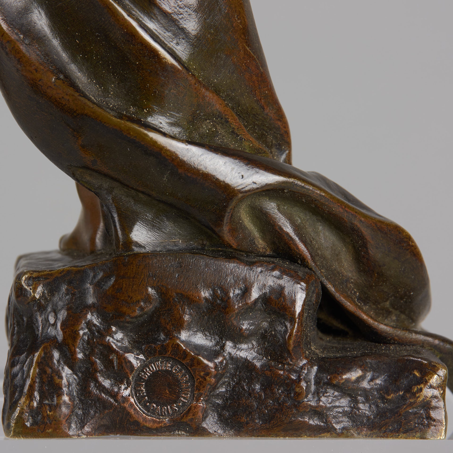 Villanis Antique Bronze Bohemienne - Villanis, Emmanuel –  Antique Bronze Statues -Hickmet Fine Arts