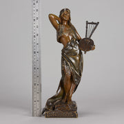 Villanis Antique Bronze Bohemienne - Villanis, Emmanuel –  Antique Bronze Statues -Hickmet Fine Arts