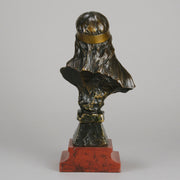 Villanis Bronze Bust Bohemienne