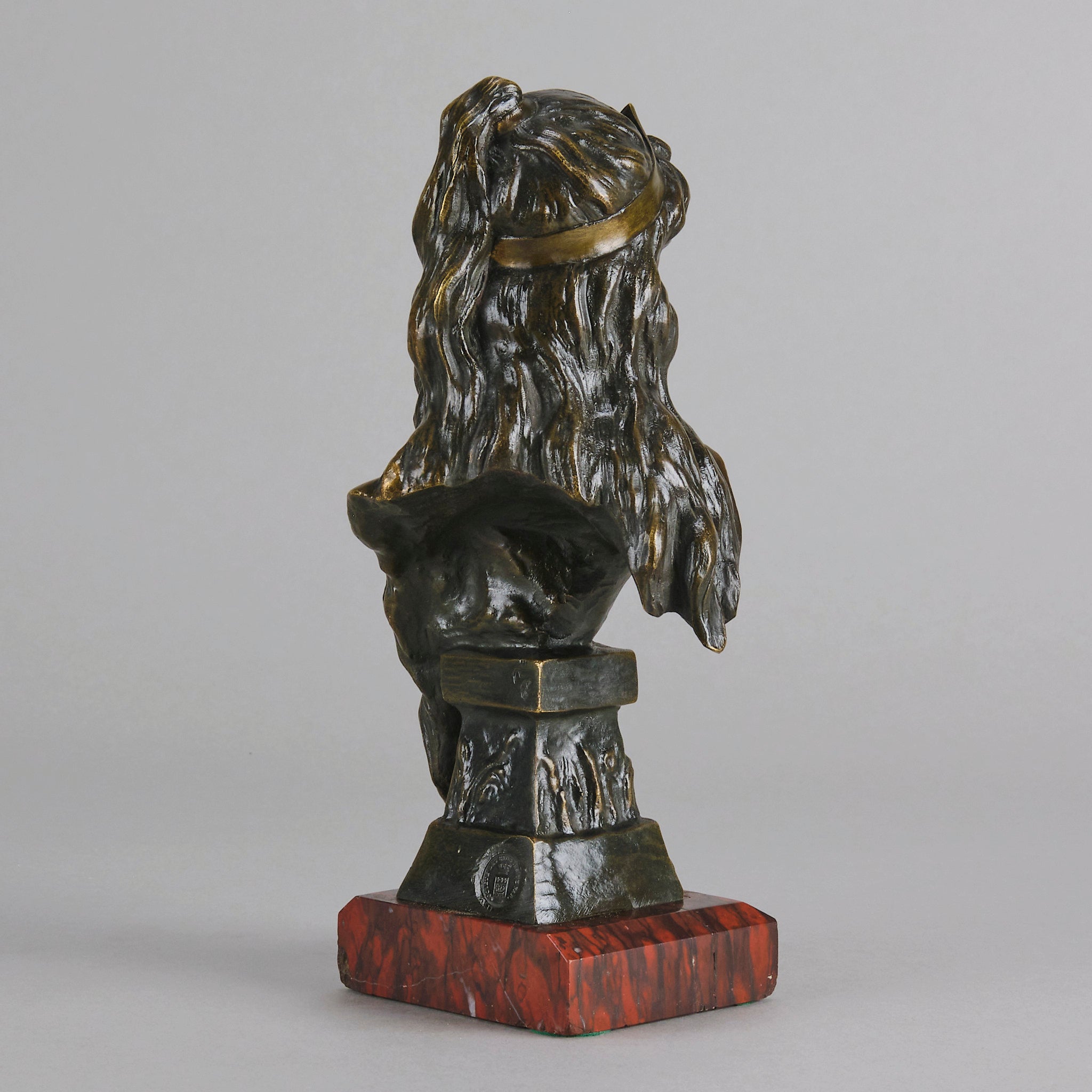 Art Nouveau Bust - Carmella - Emmanuel Villanis - Hickmet Fine Arts