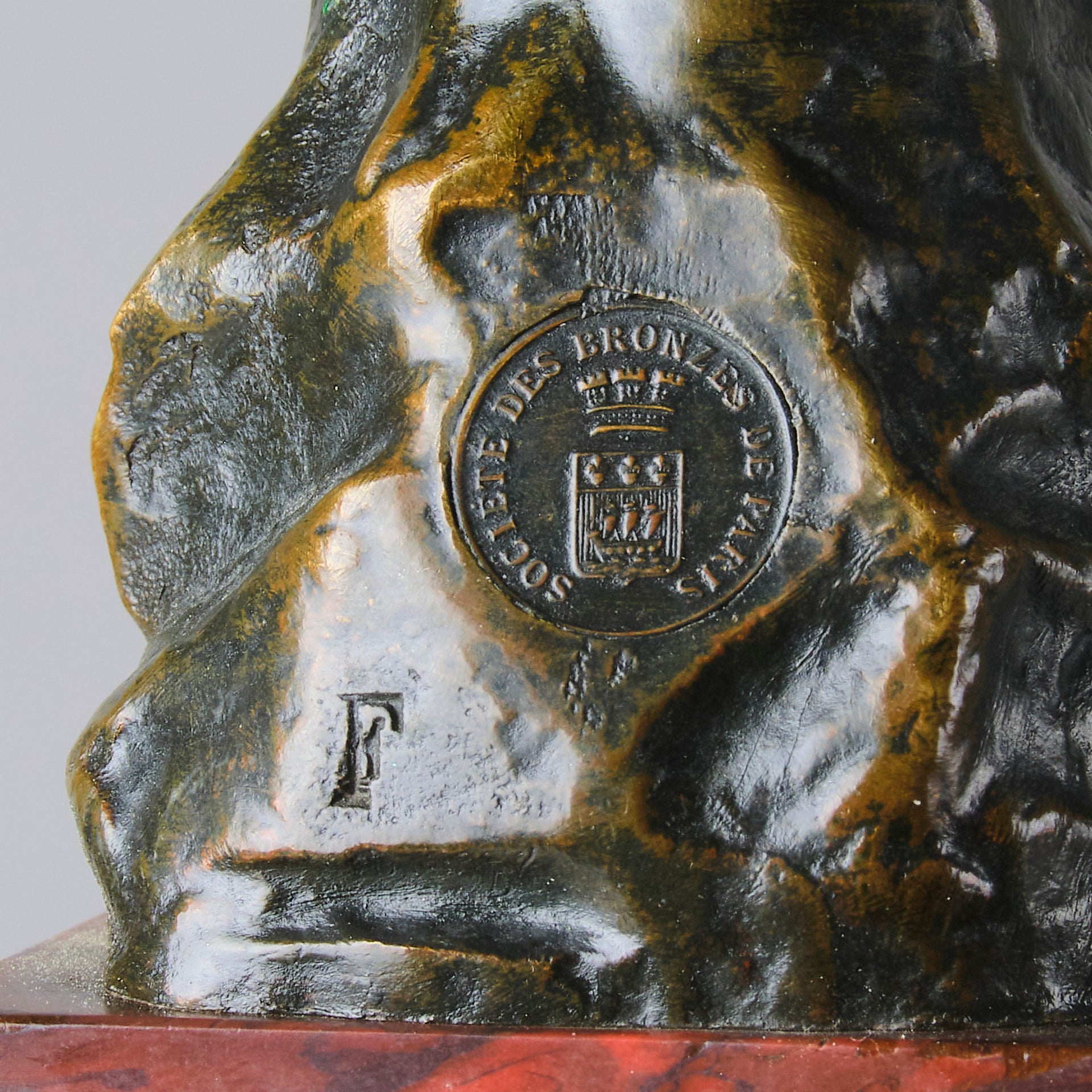 Dalila by Emmanuel Villanis a fantastic depiction of a young Deliah as a bronze bust. Covering her head with a hood