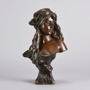 Villanis Miarka - Art Nouveau Bronze - Villanis, Emmanuel - Hickmet Fine Arts
