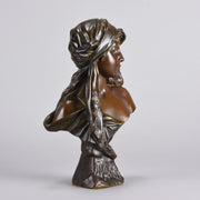 Villanis Miarka - Art Nouveau Bronze - Villanis, Emmanuel - Hickmet Fine Arts