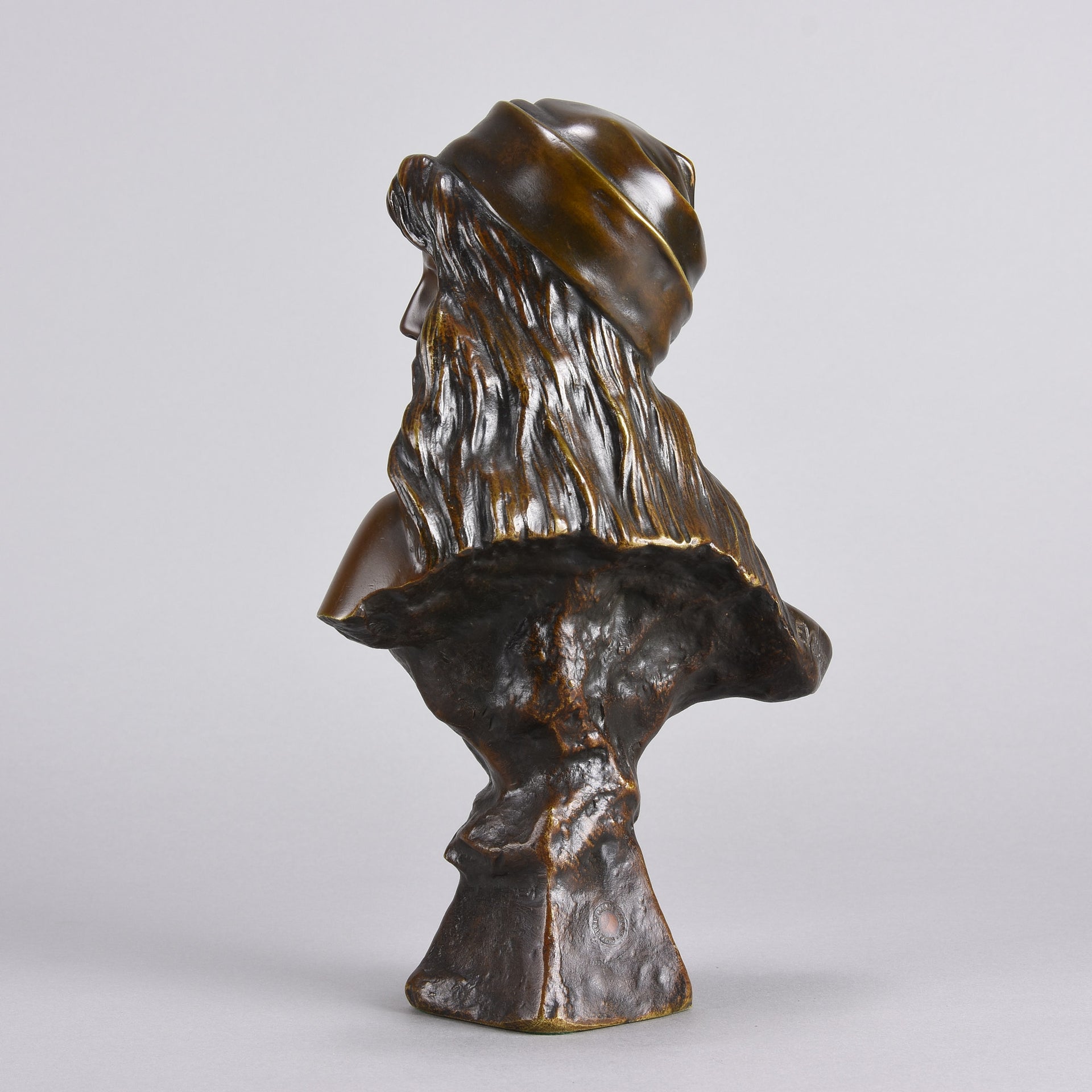 Villanis Miarka - Art Nouveau Bronze - Villanis, Emmanuel - Hickmet Fine Arts