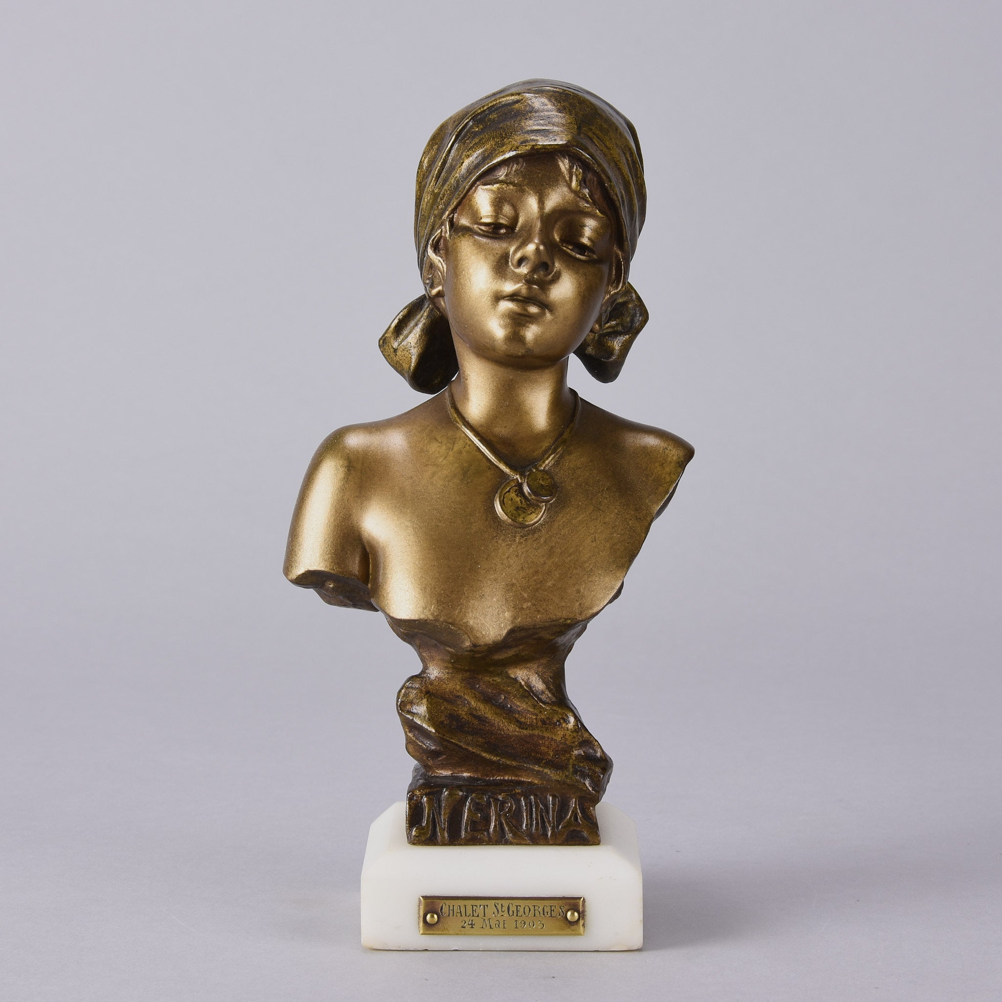 Villanis Esmeralda - Art Nouveau Bronze - Villanis, Emmanuel