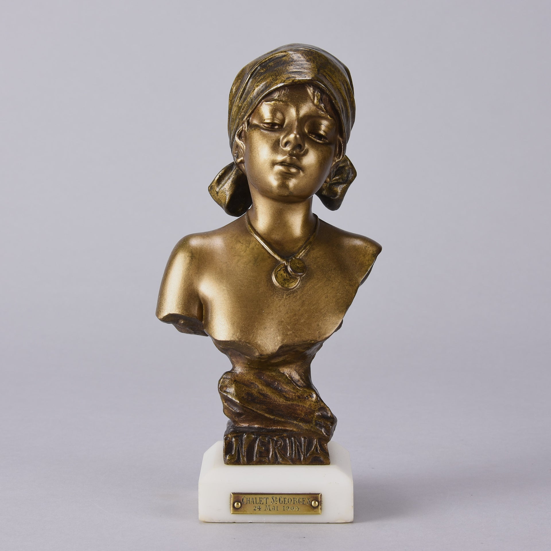 Villanis Esmeralda - Art Nouveau Bronze - Villanis, Emmanuel - Hickmet Fine Arts