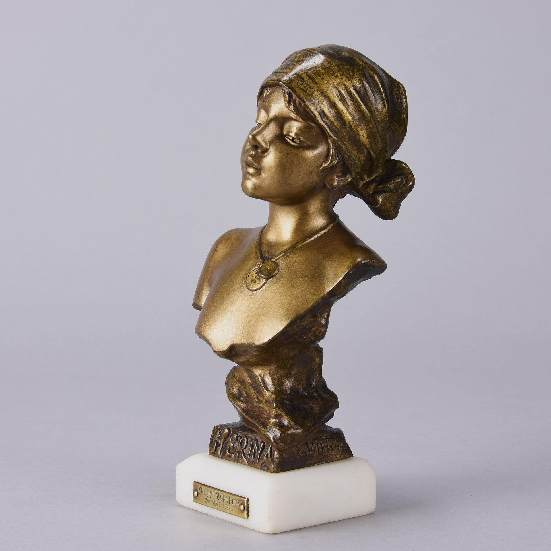 Villanis Esmeralda - Art Nouveau Bronze - Villanis, Emmanuel - Hickmet Fine Arts