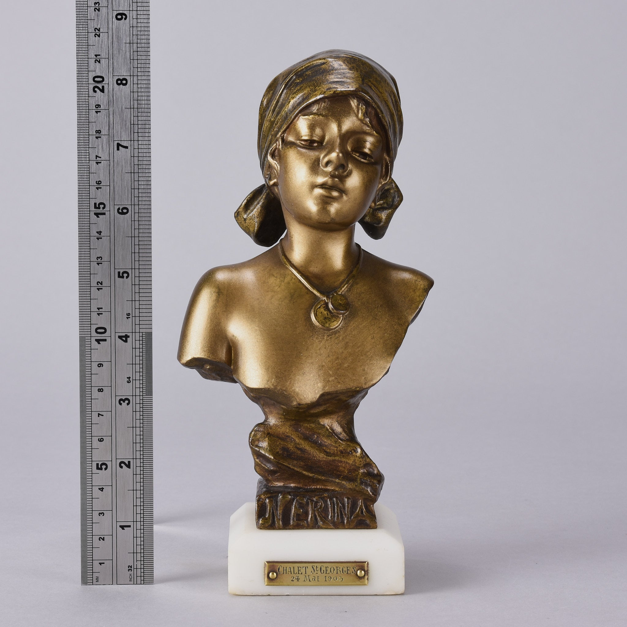 Villanis Esmeralda - Art Nouveau Bronze - Villanis, Emmanuel