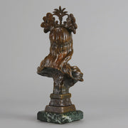 Art Nouveau Bust - Emmanuel Villanis - Salammbo - Antique Bronze - Bronze statues for sale - Bronze sculptures for sale - Antique bronze statues - Hickmet Fine Arts
