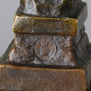 Art Nouveau Bust - Emmanuel Villanis - Salammbo - Antique Bronze - Bronze statues for sale - Bronze sculptures for sale - Antique bronze statues - Hickmet Fine Arts