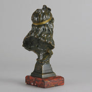 Art Nouveau Bust - Emmanuel Villanis - Salome - Antique Bronze - Bronze statues for sale - Bronze sculptures for sale - Antique bronze statues - Hickmet Fine Arts 