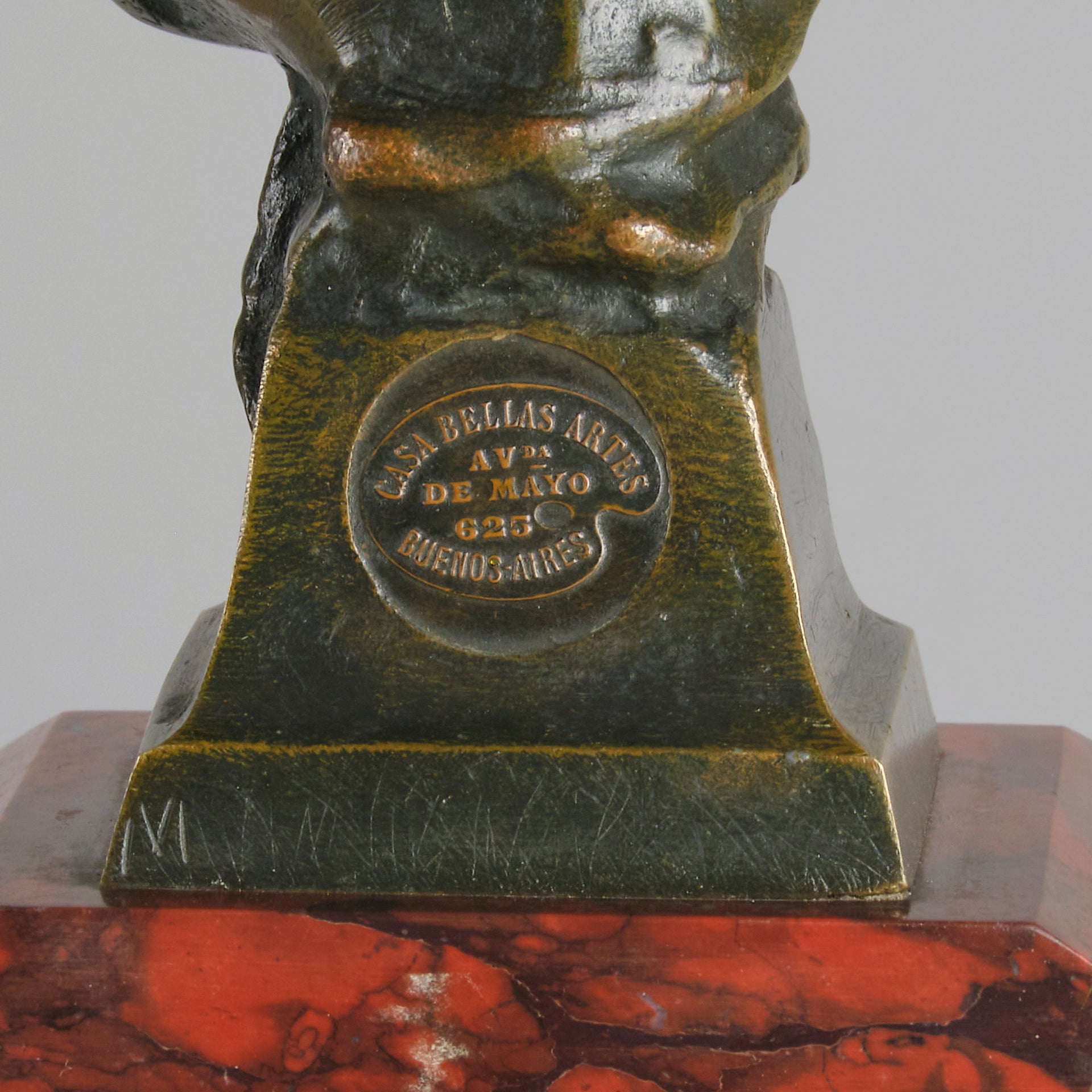 Art Nouveau Bust - Emmanuel Villanis - Salome - Antique Bronze - Bronze statues for sale - Bronze sculptures for sale - Antique bronze statues - Hickmet Fine Arts 