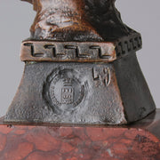 Art Nouveau Bust - Emmanuel Villanis - THAÏS - Antique Bronze - Bronze statues for sale - Bronze sculptures for sale - Antique bronze statues - Hickmet Fine Arts