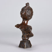 Villanis Alda - Art Nouveau Bronze Bust - Hickmet Fine Arts