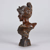 Villanis Alda - Art Nouveau Bronze Bust - Hickmet Fine Arts