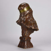 Villanis Bohemienne Bronze Bust