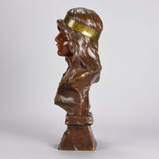 Villanis Bohemienne Bronze Bust