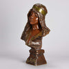 Villanis Bohemienne Bronze Bust