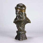 Villanis Bohemienne - Art Nouveau Bronze Bust - Villanis, Emmanuel - Hickmet Fine Arts