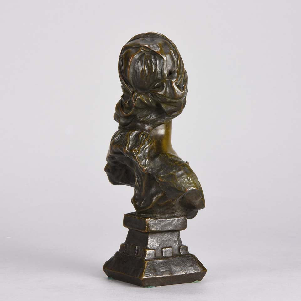 Emmanuel Villanis Cendrillon - Art Nouveau Bust - Hickmet Fine Arts
