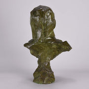 Art Nouveau Bronze Bust Emmanuel Villanis Dalila 