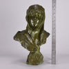 Art Nouveau Bronze Bust Emmanuel Villanis Dalila 