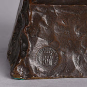 Villanis Fille d'Ève - Art Nouveau Bronze - Hickmet Fine Arts 