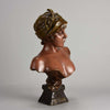 Emmanuel Villanis Javotte Art Nouveau Bronze Bust 