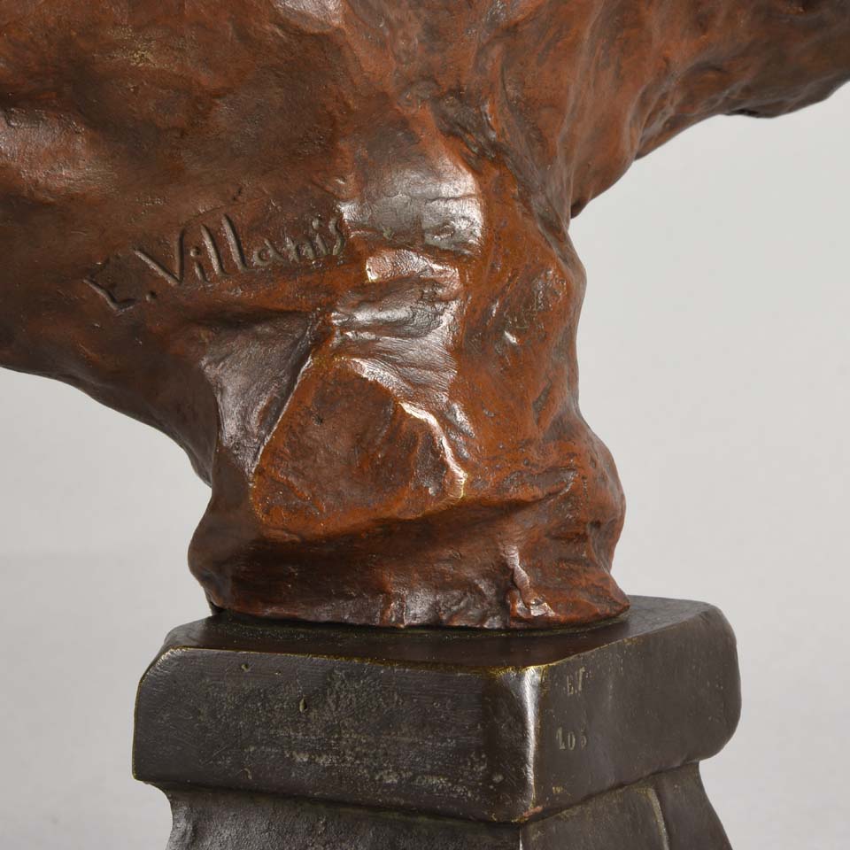 Villanis Javotte Bust - Emmanuel Villanis - Hickmet Fine Arts