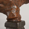 Emmanuel Villanis Javotte Art Nouveau Bronze Bust 