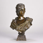 Villanis Sibylle - Art Nouveau Bronze - Villanis, Emmanuel - Hickmet Fine Arts
