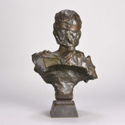 Villanis Sibylle - Art Nouveau Bronze - Villanis, Emmanuel - Hickmet Fine Arts