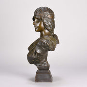 Villanis Sibylle - Art Nouveau Bronze - Villanis, Emmanuel - Hickmet Fine Arts