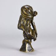 Villanis Miarka - Art Nouveau Bronze Bust - Hickmet Fine Arts