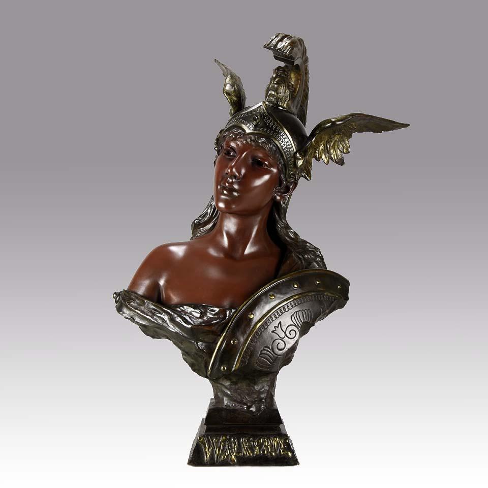 Villanis Walkyrie Bust - Emmanuel Villanis - Hickmet Fine Arts