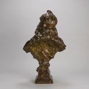 Art Nouveau bronze Villanis bust - Salome