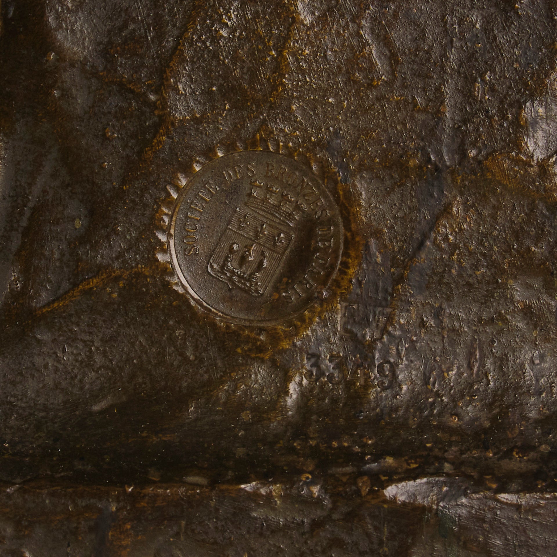 Art Nouveau bronze Villanis bust - Salome