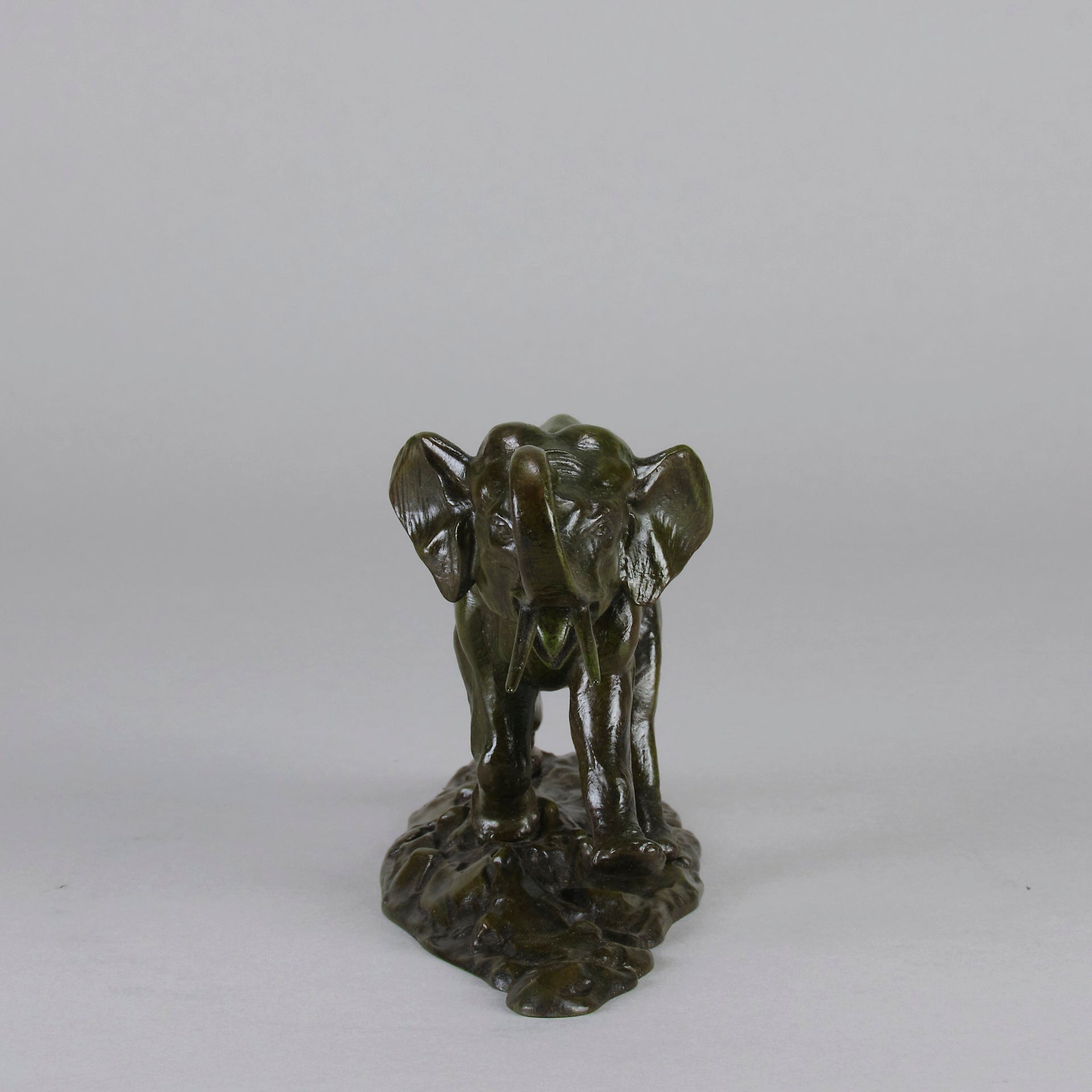 Ernest Adnin - Animalier Bronze Elephant - Hickmet Fine Arts 