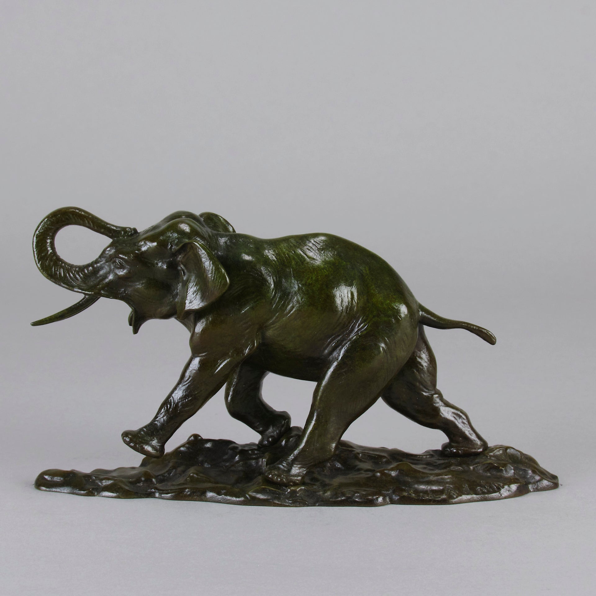 Ernest Adnin - Animalier Bronze Elephant - Hickmet Fine Arts 