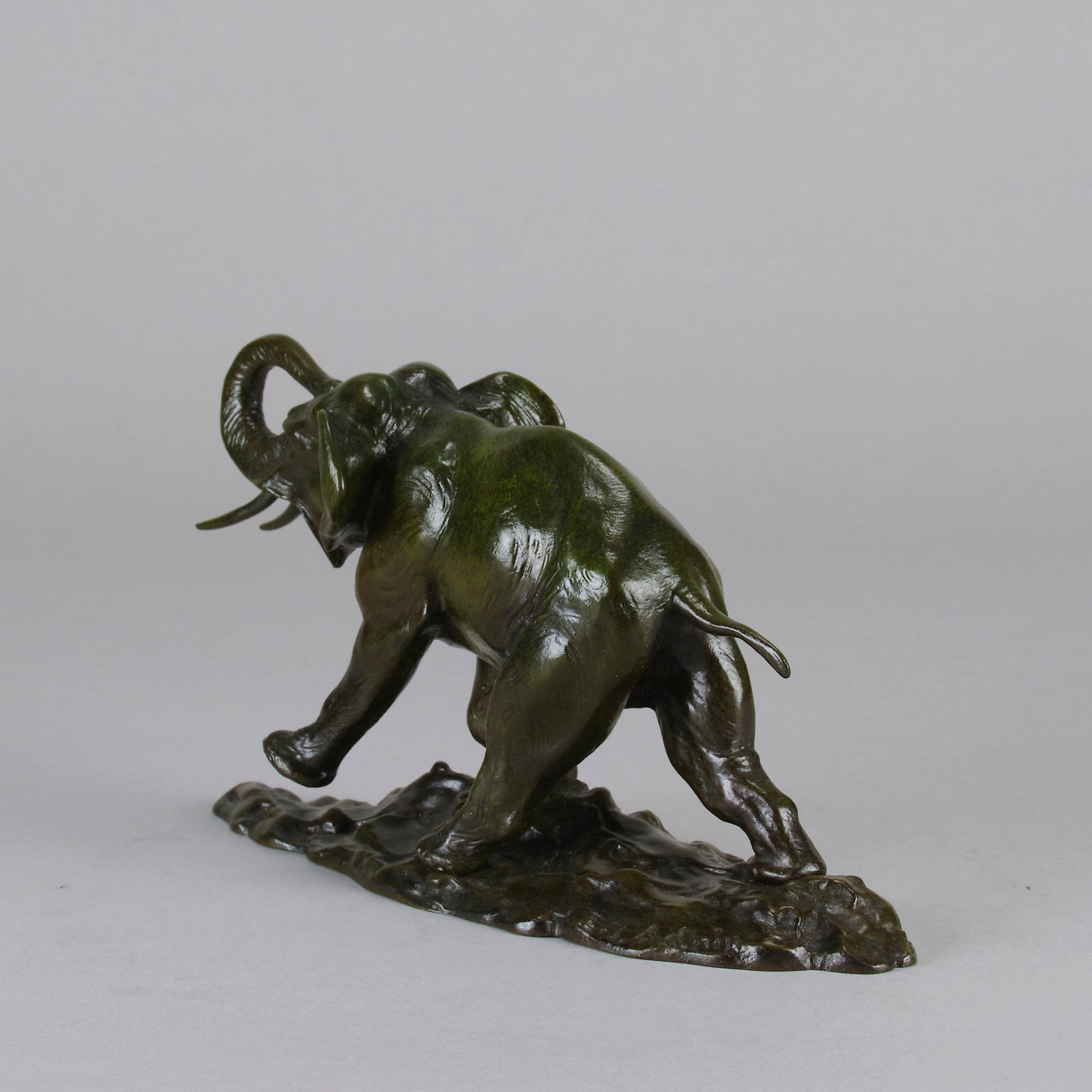 Ernest Adnin - Animalier Bronze Elephant - Hickmet Fine Arts 