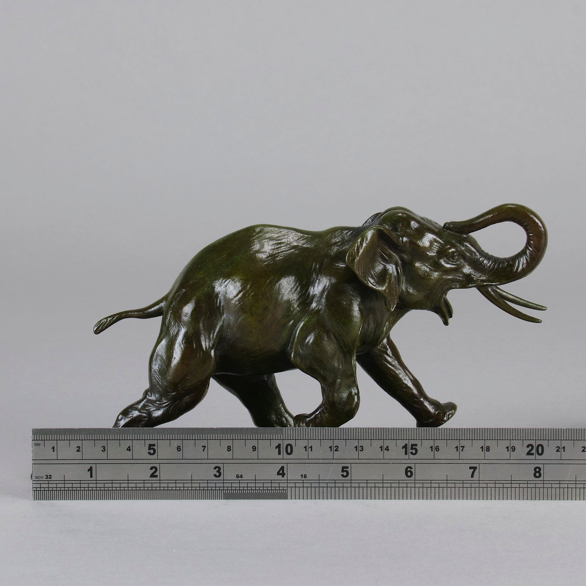 Ernest Adnin - Animalier Bronze Elephant - Hickmet Fine Arts 