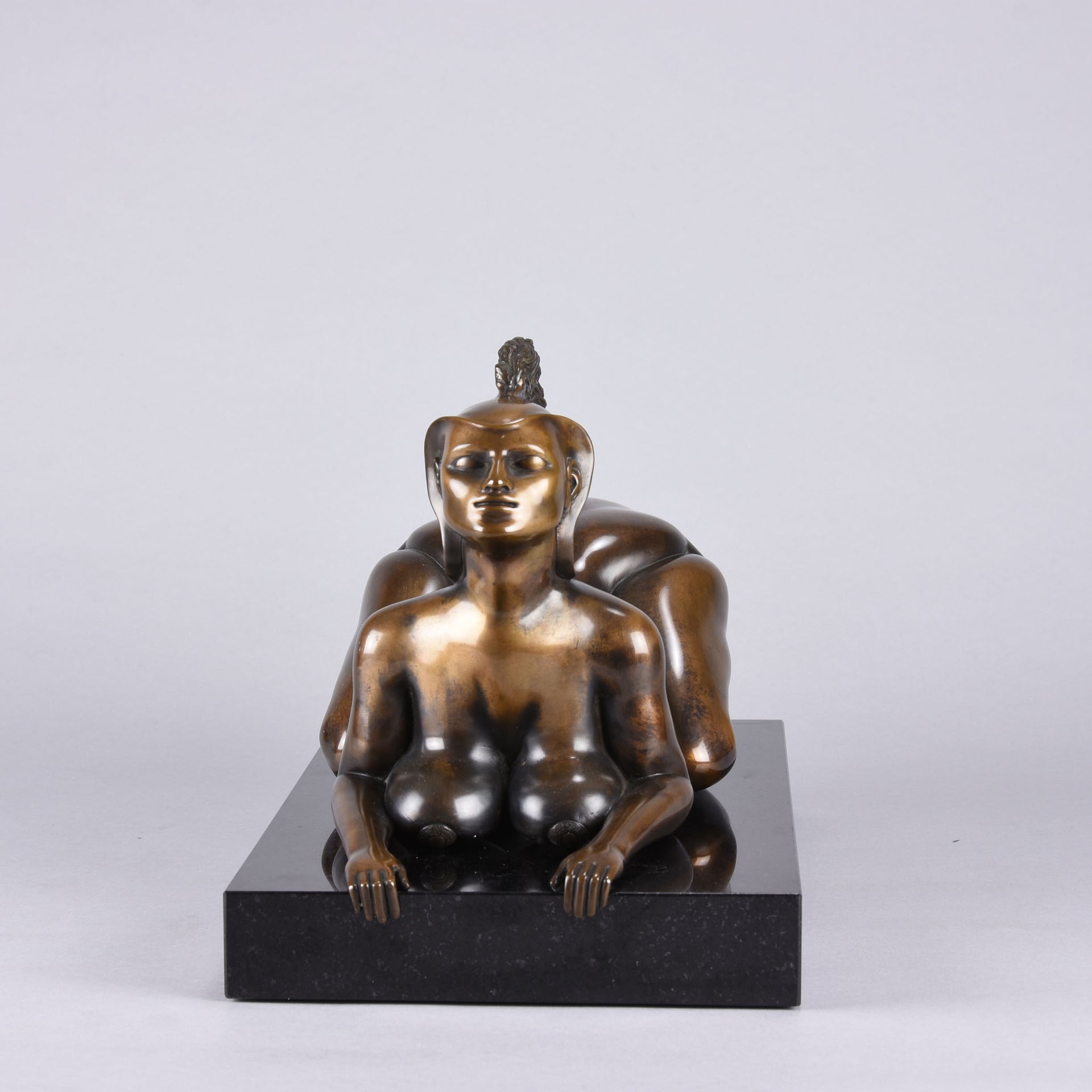 Ernst Fuchs Bronze - Sphinx - Hickmet Fine Arts  