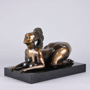 Ernst Fuchs Bronze - Sphinx - Hickmet Fine Arts  