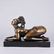 Ernst Fuchs Bronze - Sphinx - Hickmet Fine Arts  