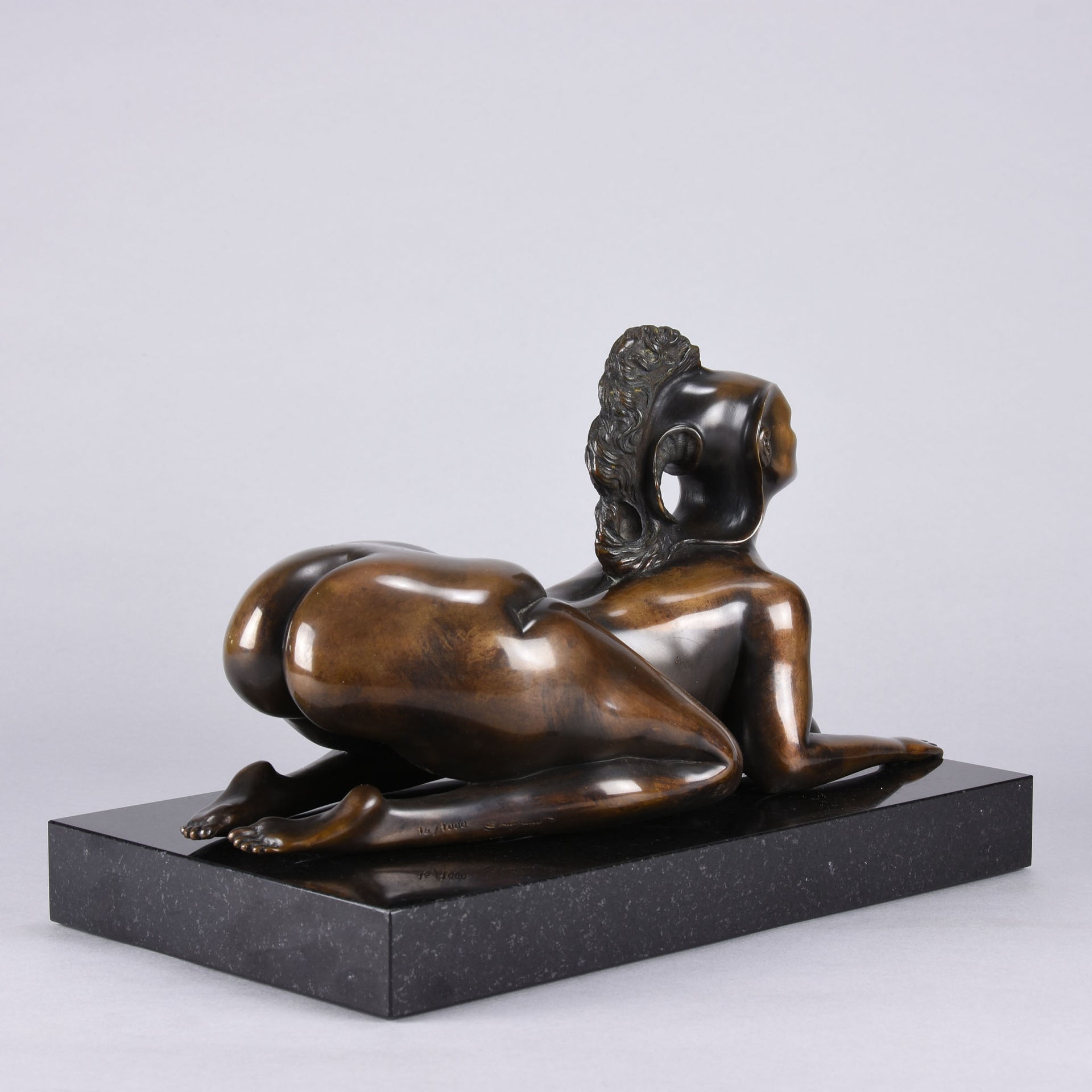 Ernst Fuchs Bronze - Sphinx - Hickmet Fine Arts  