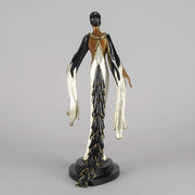 Erté Bronze Fireleaves Limited Edition Antique Bronze - Antique bronze statues