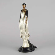 Erté Bronze Fireleaves Limited Edition Antique Bronze - Antique bronze statues