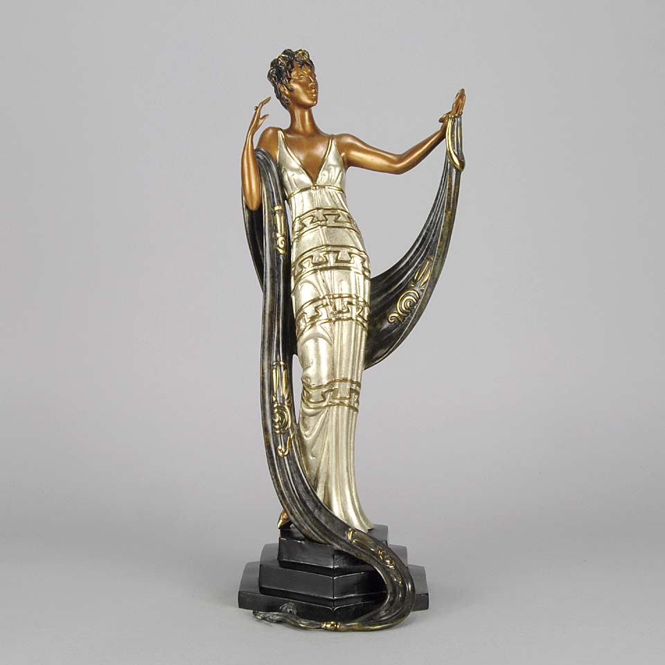 Erté La Coquette Limited Edition Erté Bronze